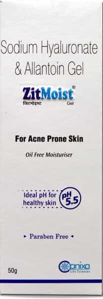 Zitmoist For Acne Prone Skin 50Gm Gel