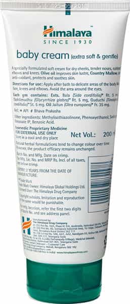 Himalaya Gentle Baby Cream 200 Ml