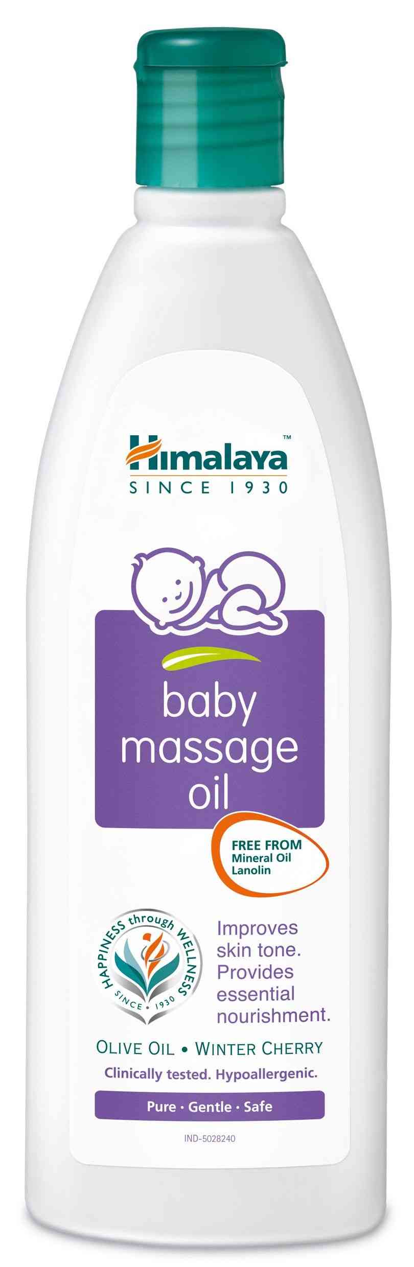 himalaya massage oil baby