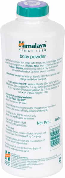 Himalaya Gentle Baby Powder 400 Gm