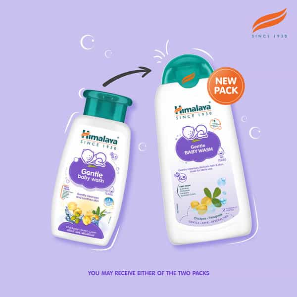 Himalaya Baby Gentle Baby Wash Bottle Of 200 Ml