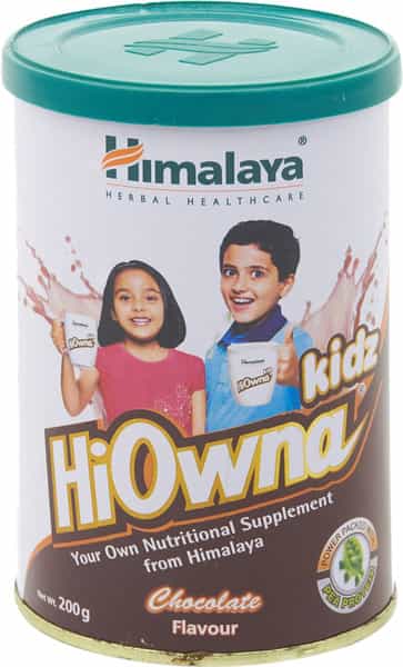 Himalaya Hiowna Kidz Chocolate 200 Gm