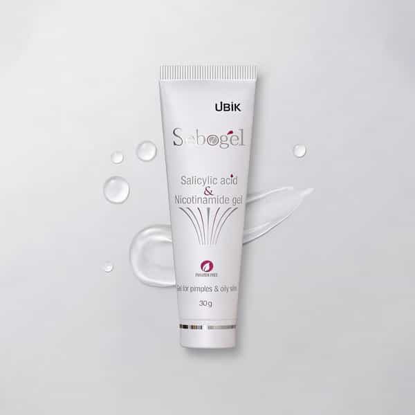 Sebogel Salicylic Acid & Nicotinamide Gel For Pimples And Oily Skin - 30 Gm