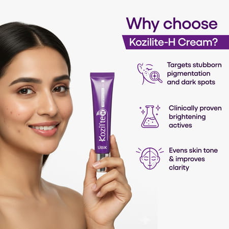 Kozilite H Cream - 20 Gm