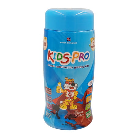 Kids Pro Chocolate Flavour Powder 500 Gm