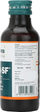 Himalaya Koflet Sf Licorice & Holy Basil Sugar Free Bottle Of 100ml Linctus