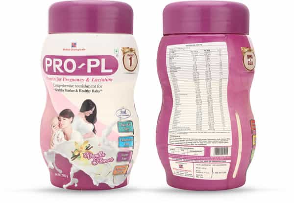 Pro Pl Vanilla Flavour Powder 500 Gm