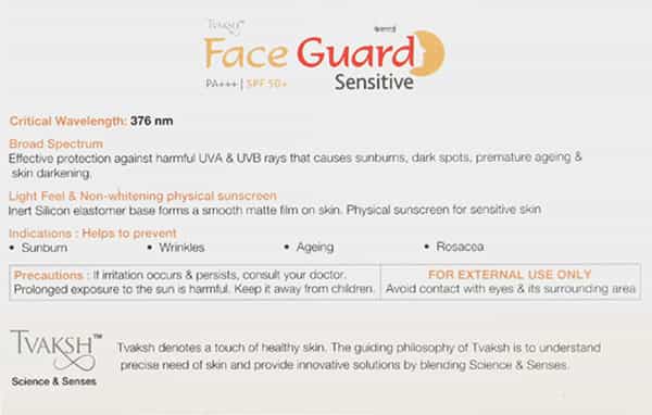Tvaksha Face Guard Cream 50Gm