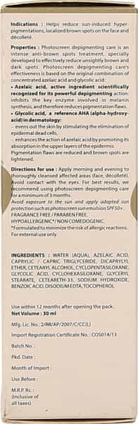 Photoscreen Depigmenting 30Ml