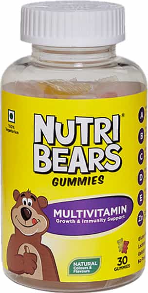 Nutribears Multivitamin Gummy Bears 30'S