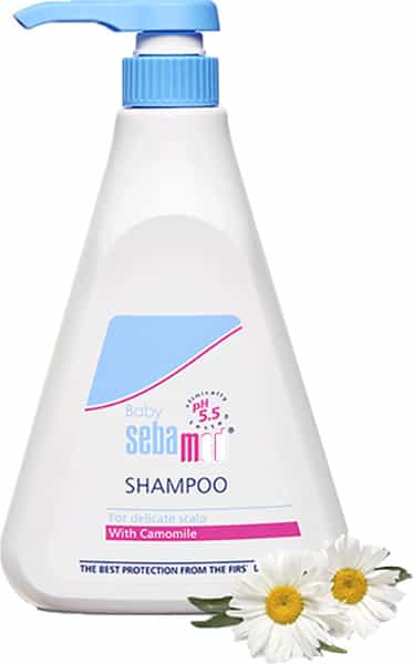 Sebamed Baby Shampoo 500Ml|Ph 5.5| Camomile|Natural|No Tears Formula|For Delicate Scalp