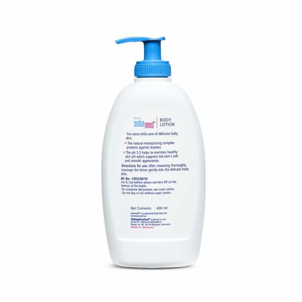 Sebamed Baby Ph 5.5 For Delicate Skin With Camomile Body Lotion - 400Ml
