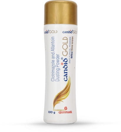 Candid Gold Anti Fungal Powder Bottle Of 100 Gm