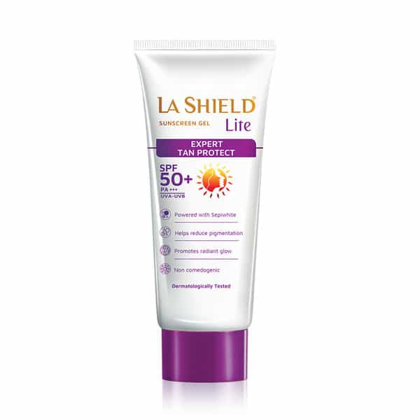 La Shield Lite Spf 50+ & Pa+++ Anti-Tanning Sunscreen Gel 50Gm