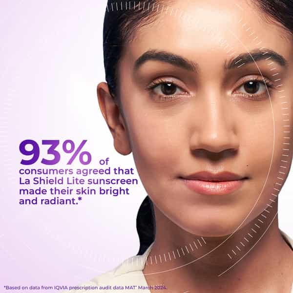La Shield Lite Spf 50+ & Pa+++ Anti-Tanning Sunscreen Gel 50Gm