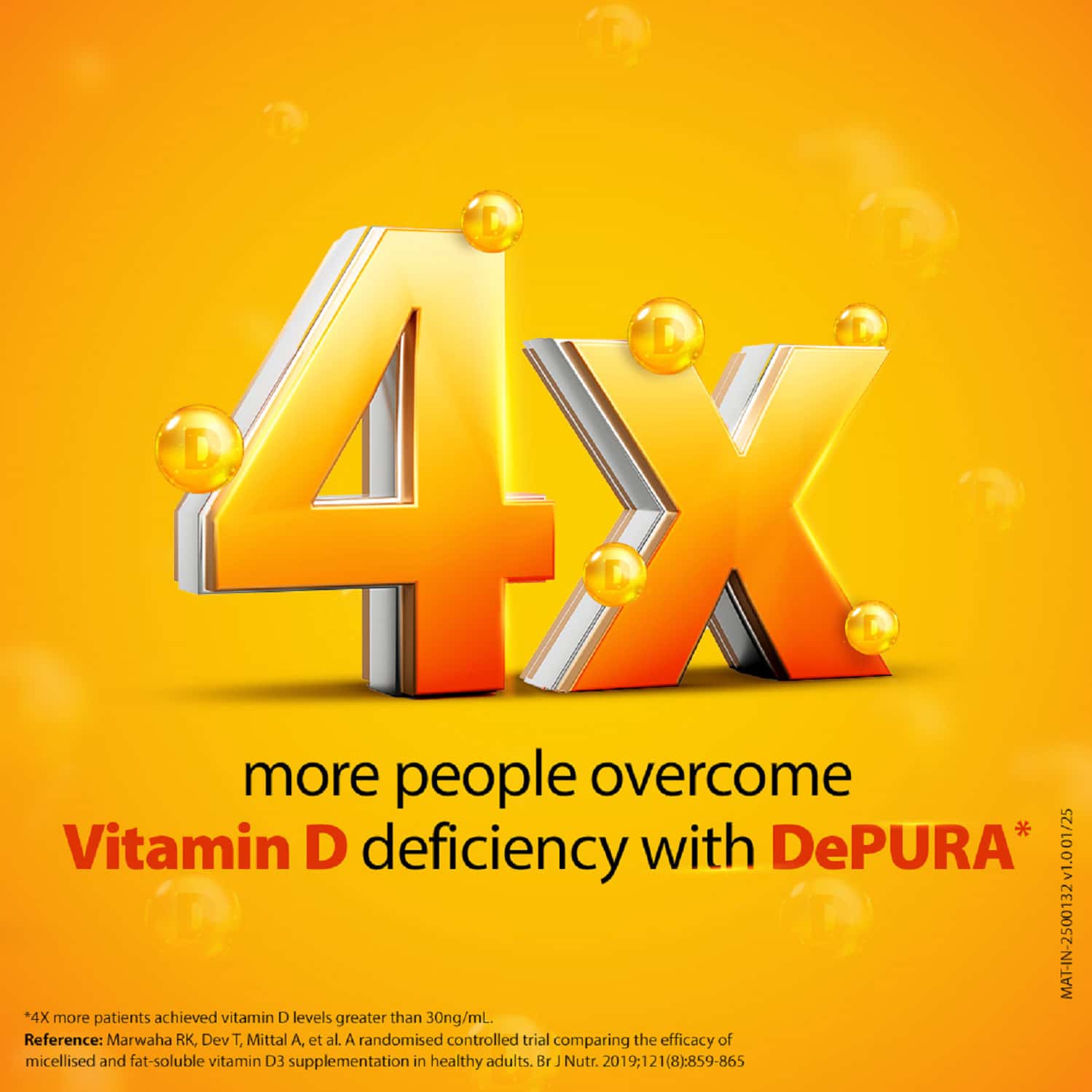 DEPURA VITAMIN D3 60K | SUGAR FREE | ORAL SOLUTION | 5 ML