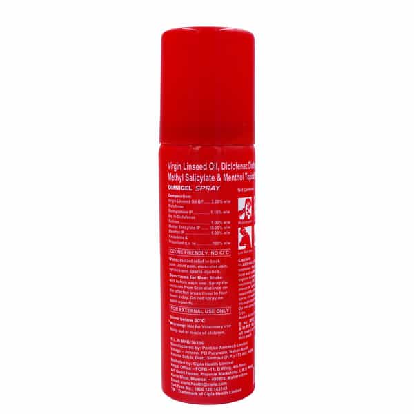 Omnigel Spray 35 Gm