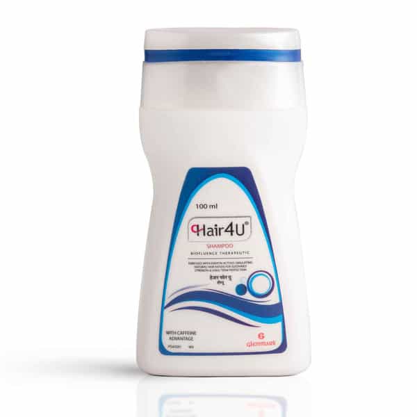 Hair 4U | Shampoo With Caffeine Advantage | Bottle 100 Ml