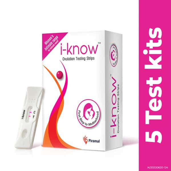 I-Know Ovulation Kit |Ovulation Detection Kit For Women Planning Pregnancy | 5 Strips