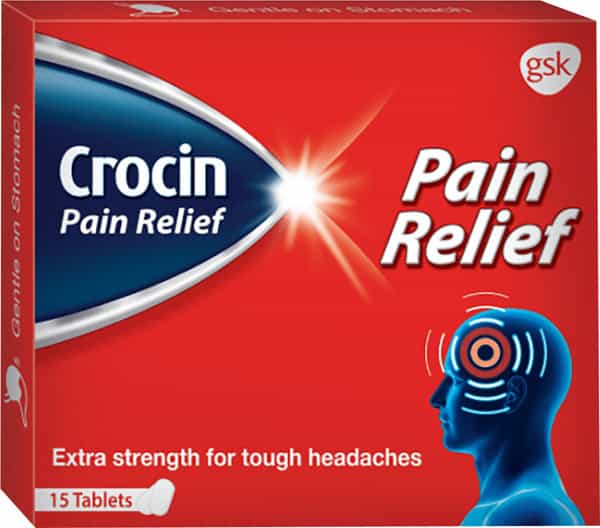 Crocin Pain Relief Strip Of 15 Tablets