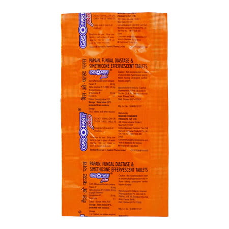 Gas-O-Fast Lemon Antacid Sachet Of 5 G