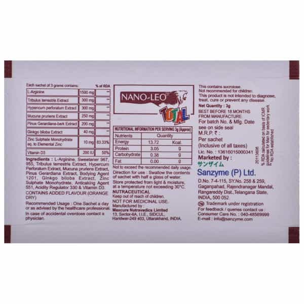 Nano Leo Total Sachet 3Gm