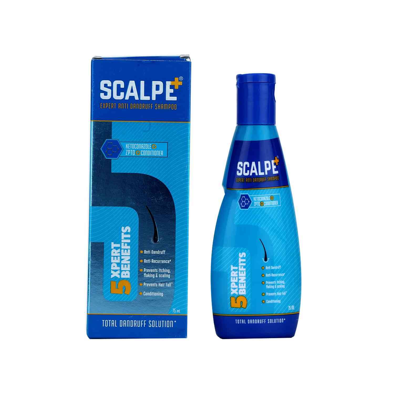 Buy Scalpe Plus Anti Dandruff Shampoo 75 Ml Online & Get Upto 60 OFF at PharmEasy