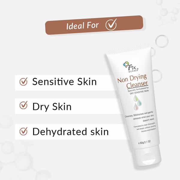 Fixderma Non Drying Cleansing Lotion 60Gm
