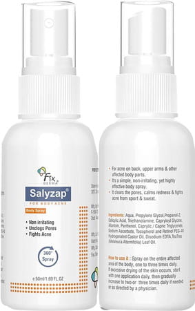 Fixderma Salyzap Body Acne Body Spray 50ml