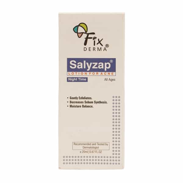 Fixderma Salyzap Night Time Lotion 20Ml