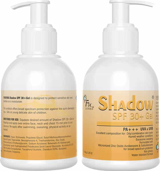 Fixderma Shadow Spf 30 Plus Gel 150Ml