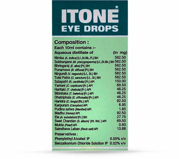 Itone Bottle Of 10Ml Eye Drops