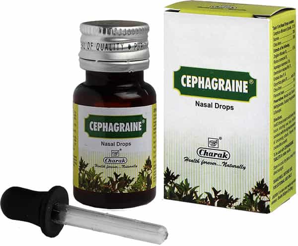 Charak Cephagraine Nasal Drops 15 Ml