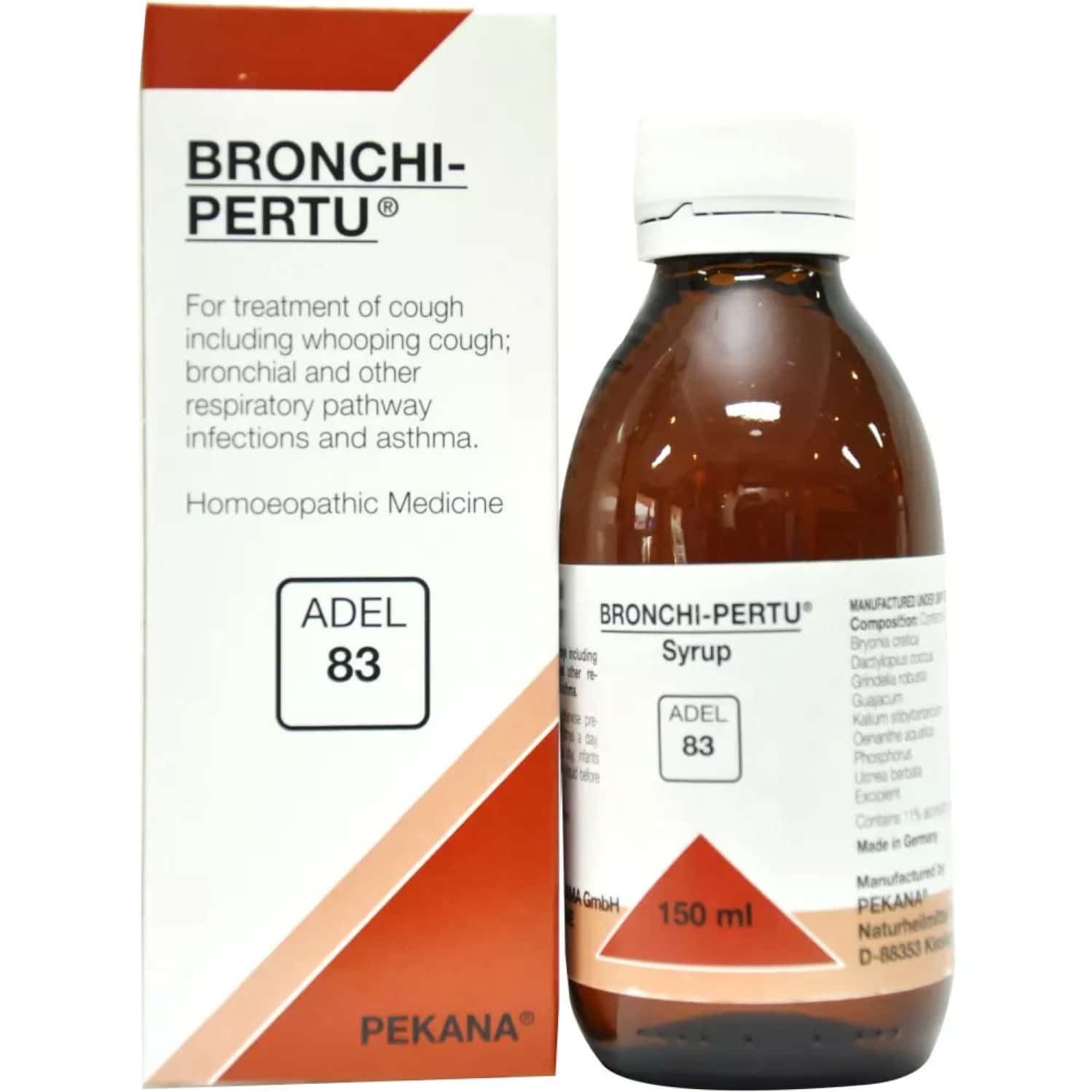 Adel 83 Bronchi Pertu Syrup 150 Ml