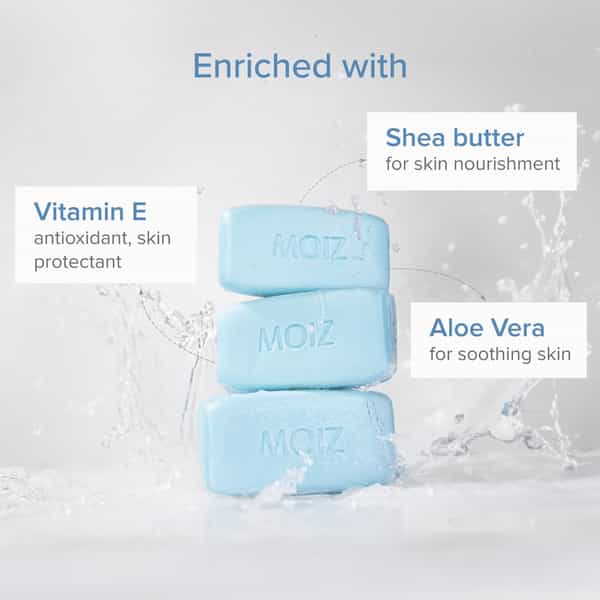 Moiz Syndet Bar Everyday Bathing 75Gm