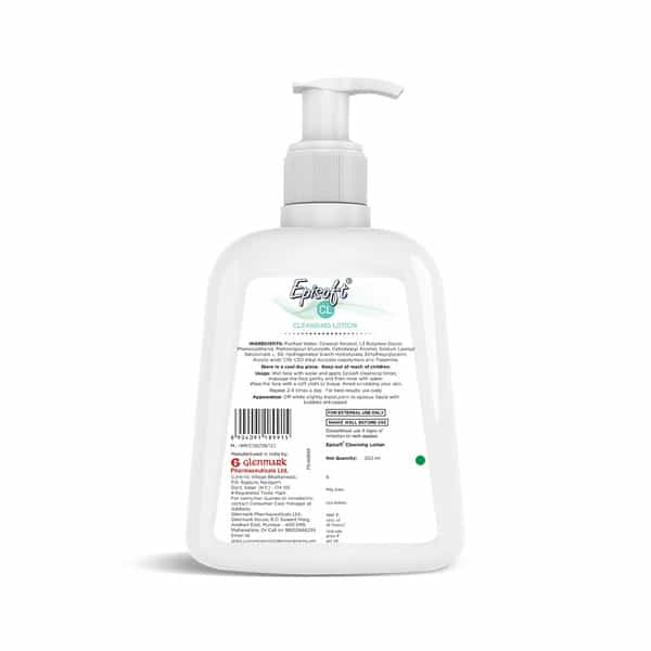 Episoft Cl | Cleansing Lotion | For Dry & Sensitive Skin | Bottle 250 Ml