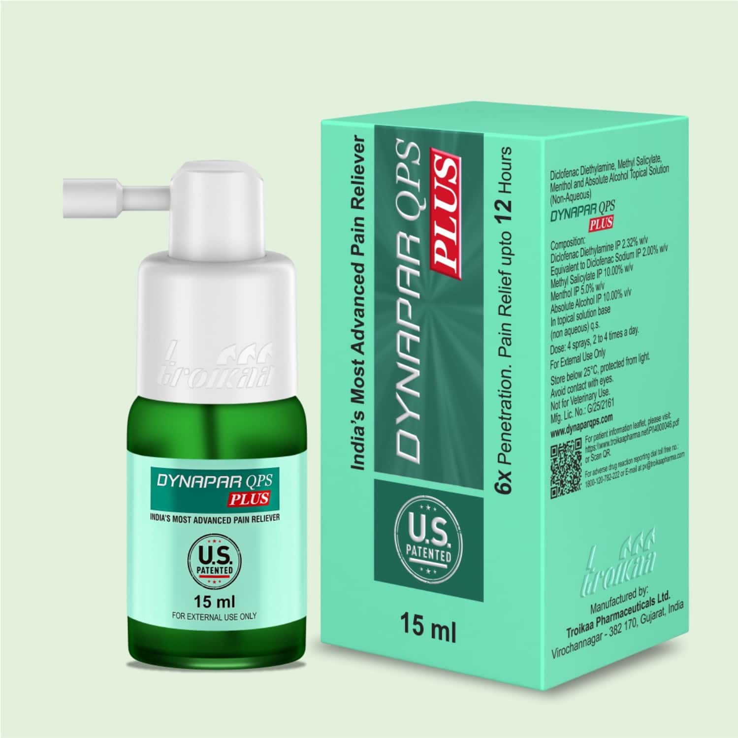Dynapar Qps Plus Bottle Of 15ml Solution