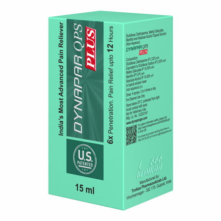 Dynapar Qps Plus Pain Relief Spray For Back | Knee | Muscle & Joint Pain - 15 Ml