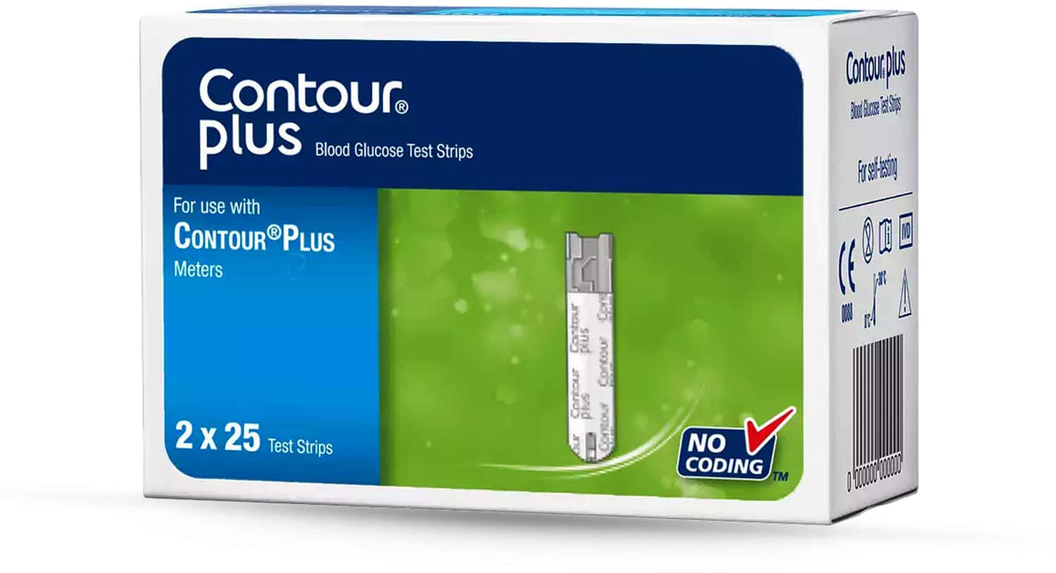 CONTOUR PLUS | BLOOD GLUCOSE | 50 TEST STRIPS