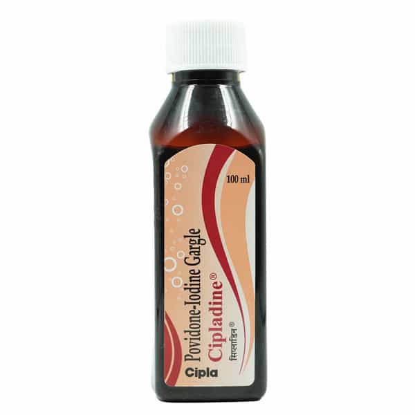 Cipladine Mint Flavour Bottle Of 100Ml Gargle