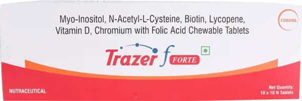 Trazer F Forte Strip Of 10 Tablets