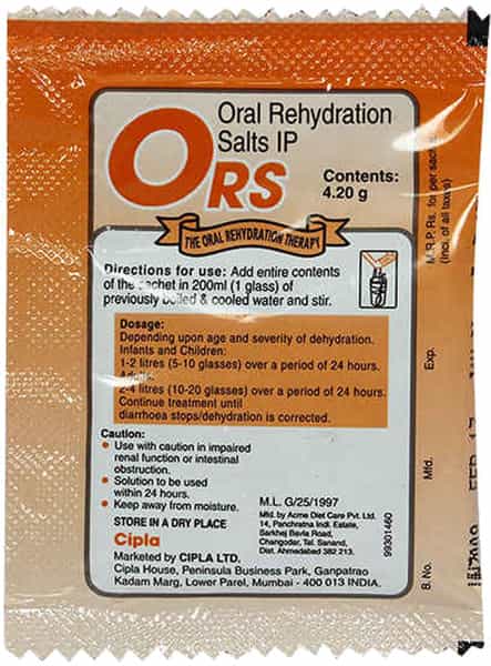 Prolyte Ors Orange Drink Sachet Of (4.2 Gm)