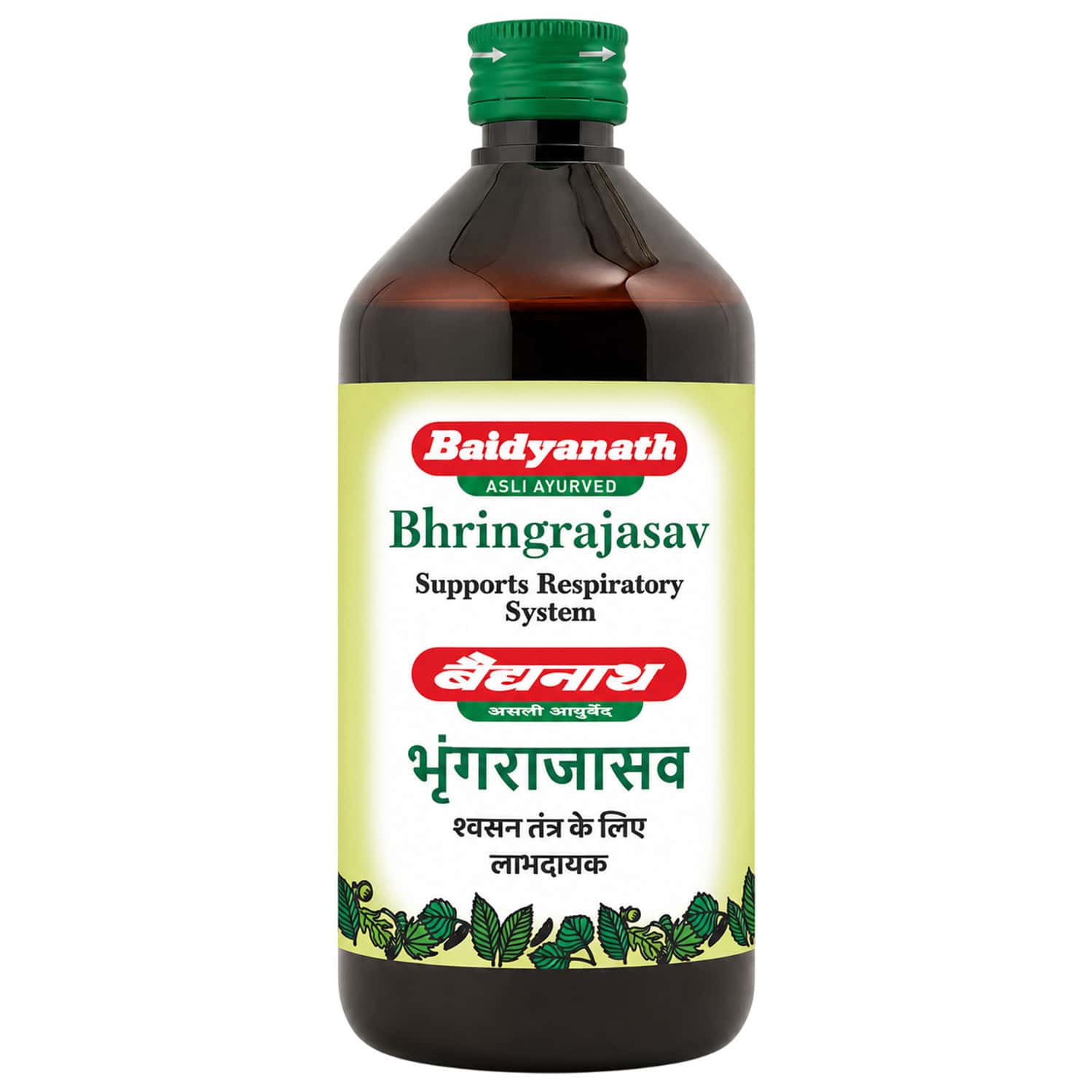 Baidyanath Bhringrajasav | Reduces Hairfall & Premature Greying | Bottle | 450 Ml