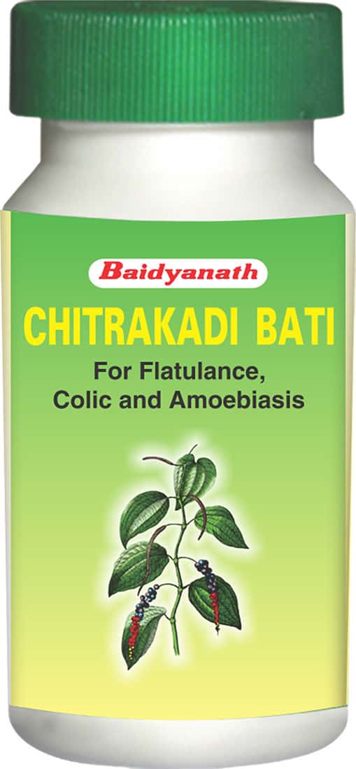 BAIDYANATH CHITRAKADI BATI | BOTTLE | 80 NO'S