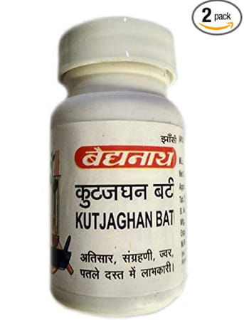 Baidyanath Nagpur Asli Ayurved Kutajghan Bati 40 Tablets
