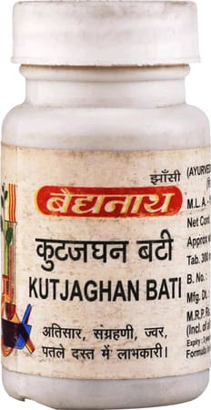 Baidyanath Nagpur Asli Ayurved Kutajghan Bati 40 Tablets