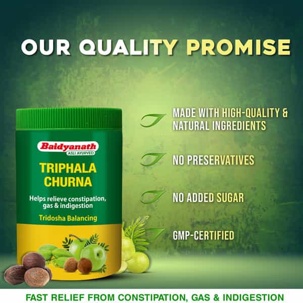 Baidyanath Triphala Churna 100 Gm