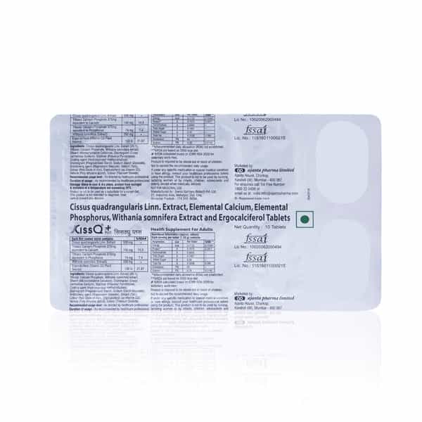 Cissq Plus Strip Of 10 Tablets