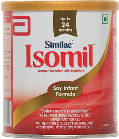 Similac Isomil Soy Infant Formula - Lactose Free (Upto 24 Months) - 200gm Tin