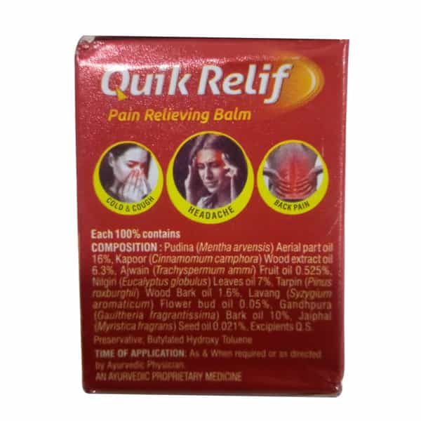 Quick Relief Balm